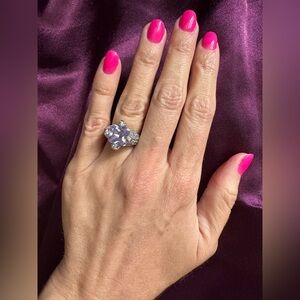 Elegant Purple Gemstone Ring